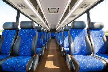 Muncie Charter Bus Inside
